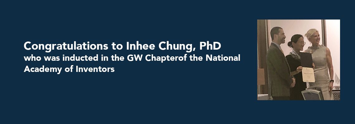 Congratulations to Inhee Chung, PhD