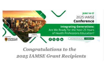 Congratulations to the IAMSE Grant Recipients